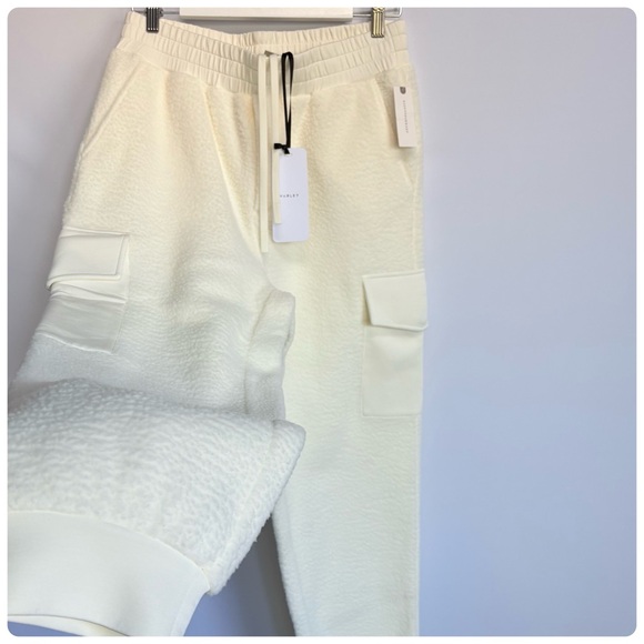 NWT Varley Samson Relaxed Fleece Teddy  Super Soft Pants, L - Picture 8 of 17